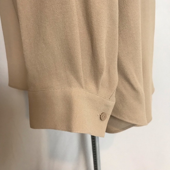 Eileen Fisher Tan Blouse - Picture 7 of 16